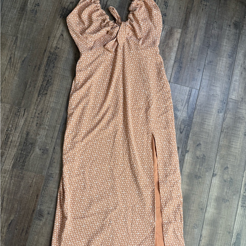 Abercrombie & Fitch Pink Strapless Sundress Sweetheart Neckline